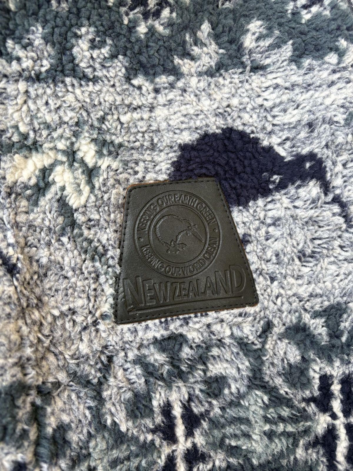 Vintage Rare‼️ 90s Mika New Zealand Fleece Jacket Inspired by Kapital Size US S / EU 44-46 / 1 - 5 Thumbnail