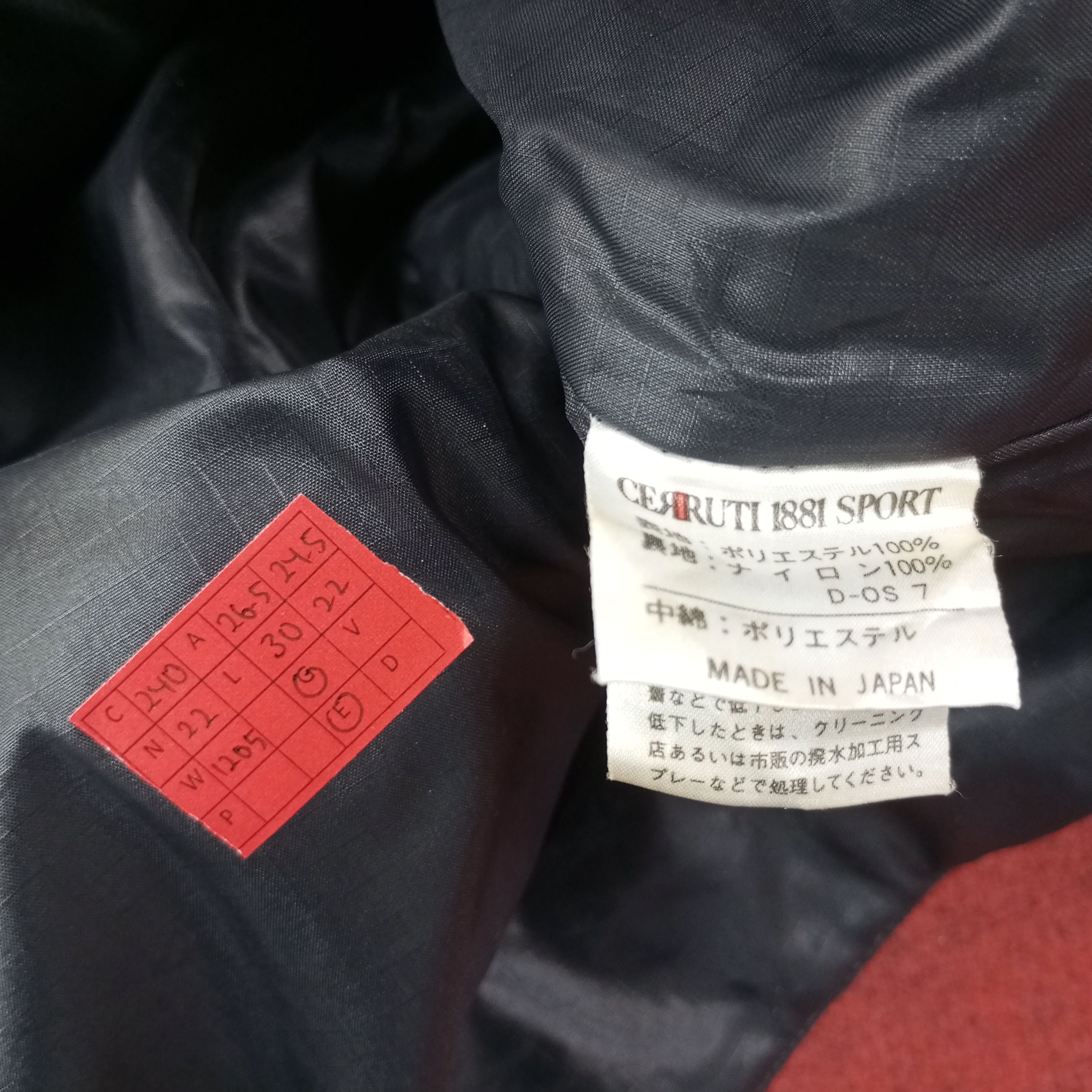 Cerruti 1881 Cerruti 1881 Sport Fashion Design Style Jacket c240n22 Size US XL / EU 56 / 4 - 7 Thumbnail
