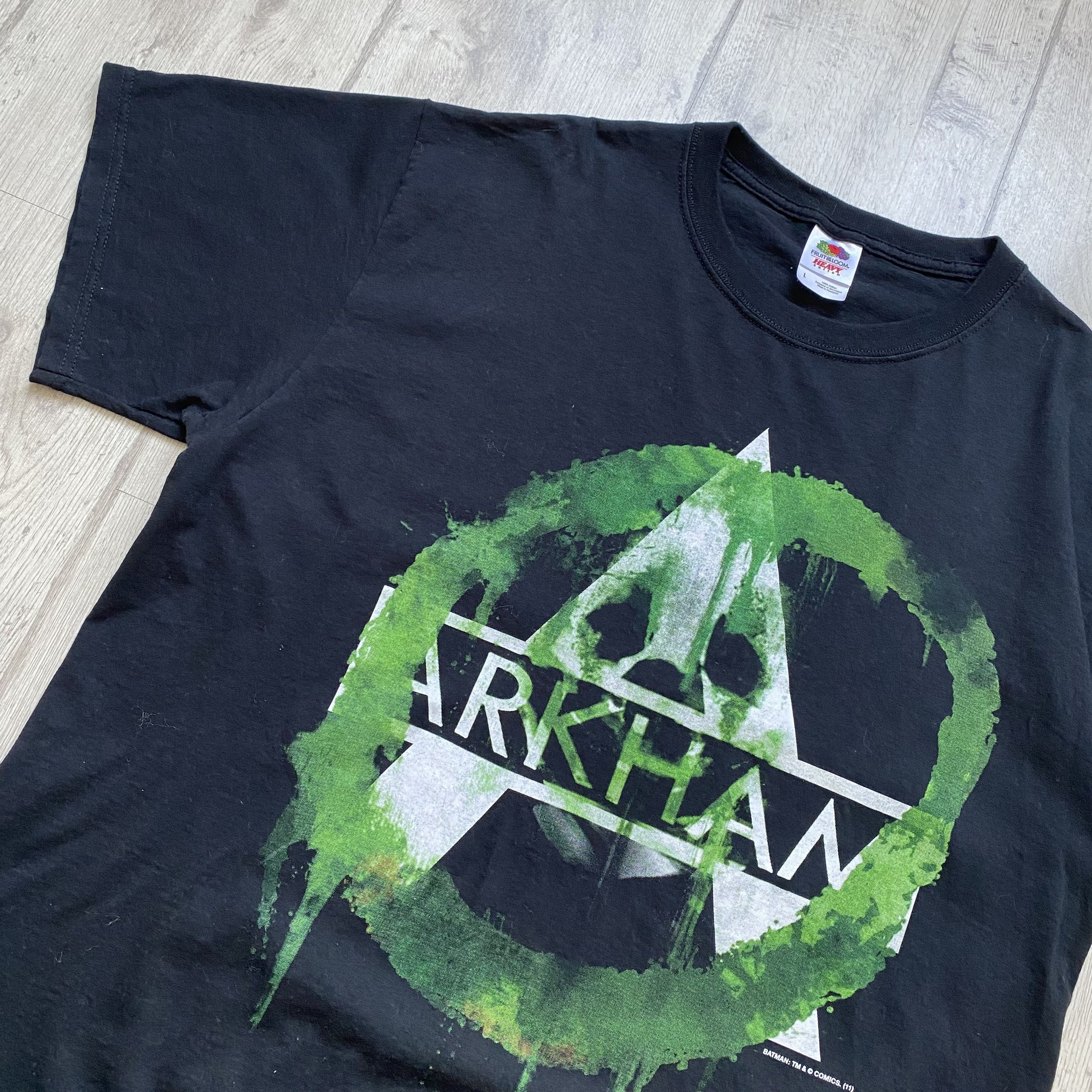 DC Comics 📀 Vintage 00s Batman Arkham Games Comics promo tee Size US M / EU 48-50 / 2 - 6 Thumbnail