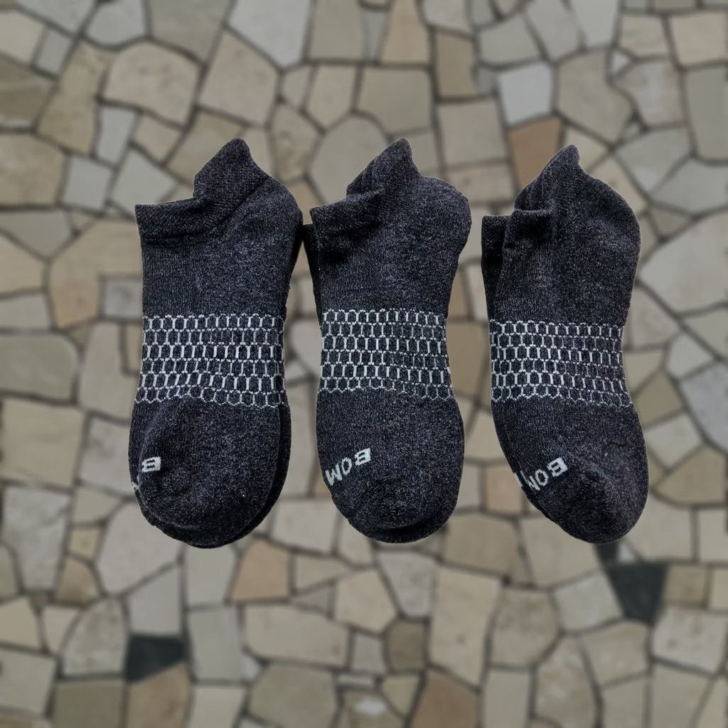 Vintage Bombas Socks Size M Original Ankle Lot Of 3 Pairs Size ONE SIZE - 1 Thumbnail