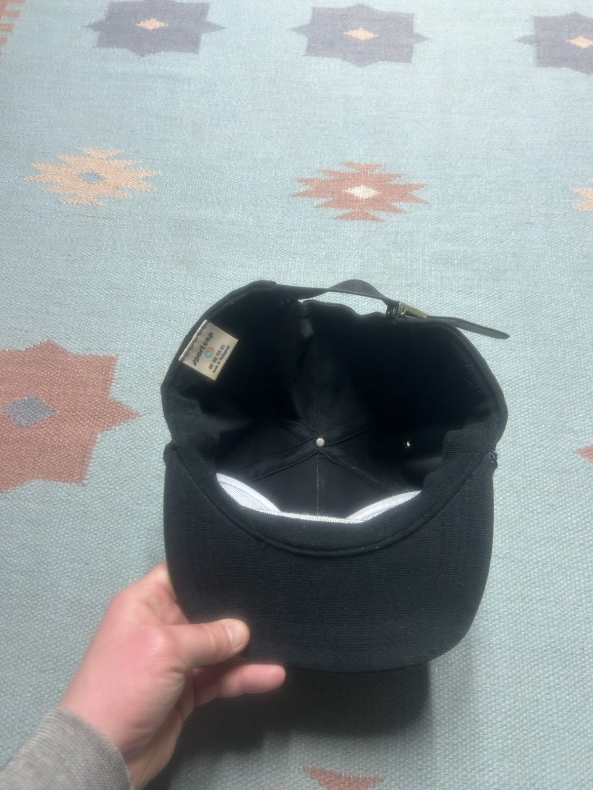 Vintage Vtg Strapback hat pacific pride gas embroidered black fuel Size ONE SIZE - 5 Thumbnail