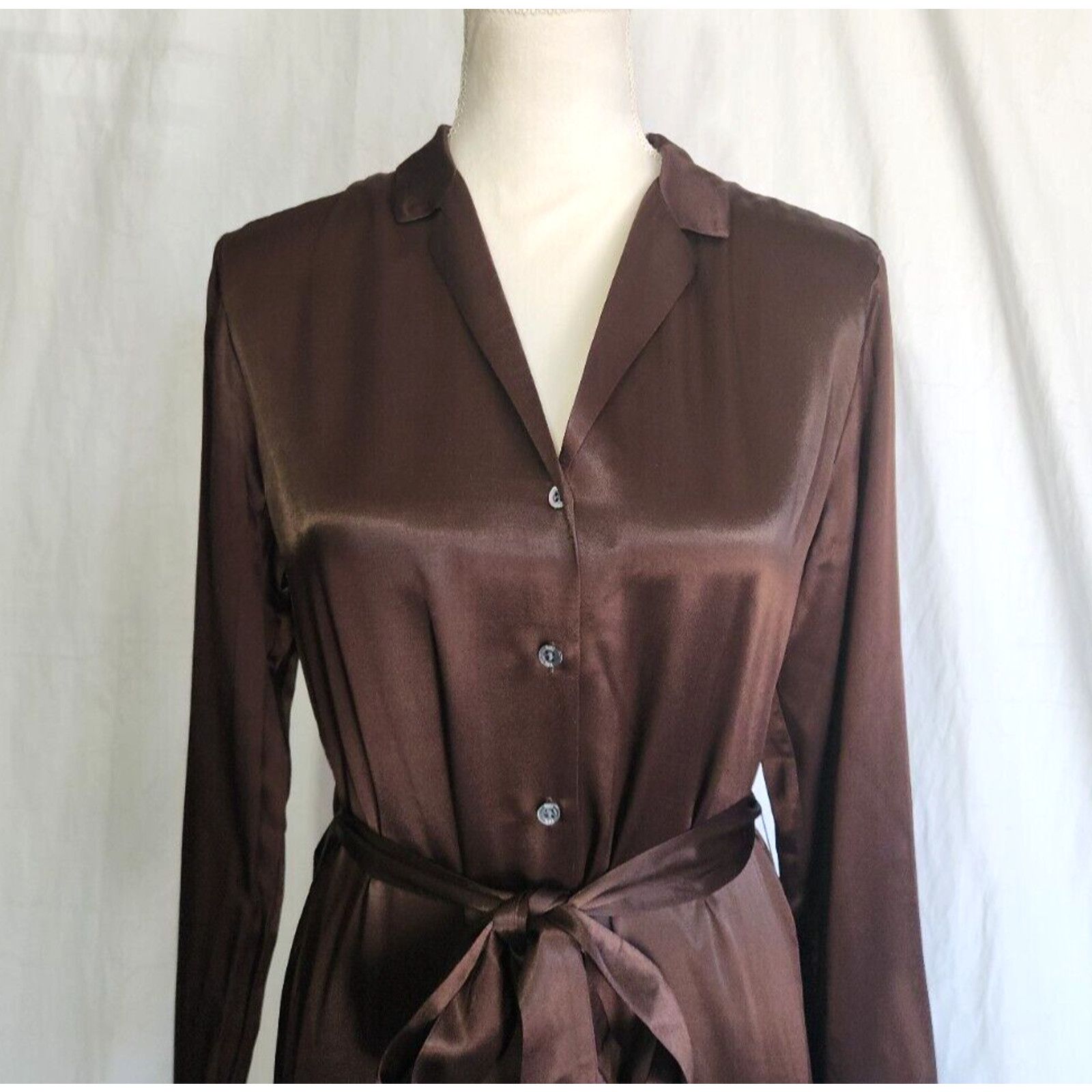 Rails New W/Tags Rails Moss Green Satin Beatrice Midi Dress Small Size S / US 4 / IT 40 - 5 Thumbnail