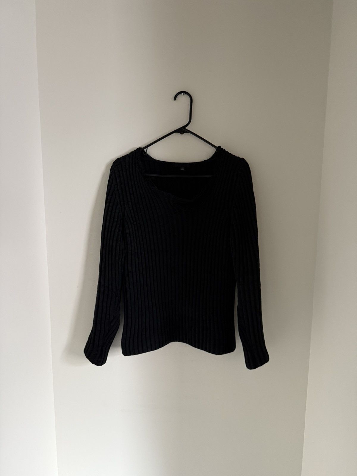 Helmut Lang Helmut Lang Archive 2000s Black Ribbed Punk