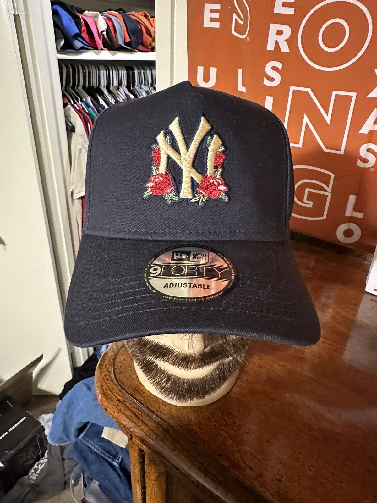 MLB × New Era × Vintage Vintage New Era MLB New York Yankees “floral logo” hat 00s Size ONE SIZE - 2 Thumbnail