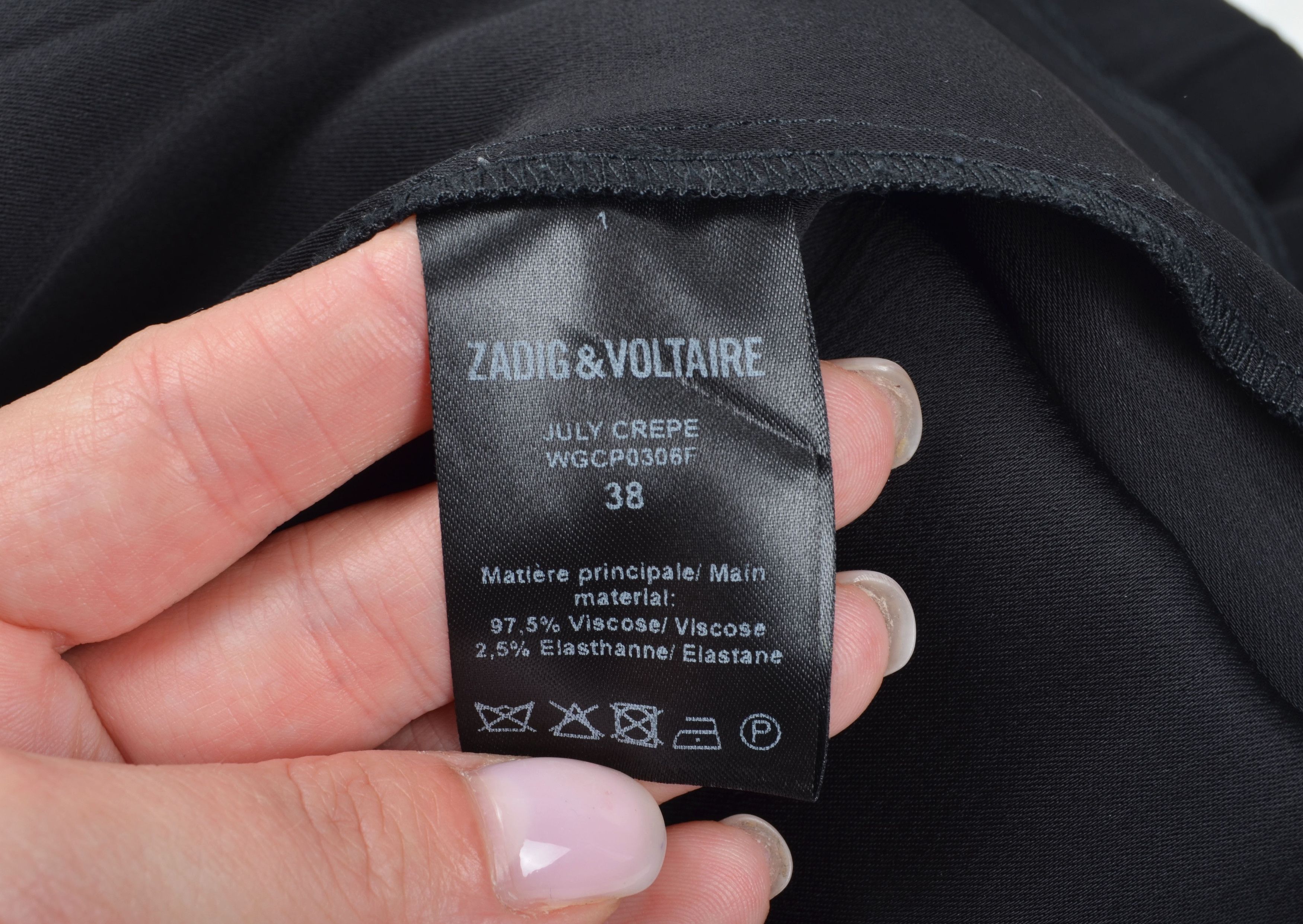 Zadig & Voltaire Zadig & Voltaire Black Pleated Midi Skirt Size 26" / US 2 / IT 38 - 9 Thumbnail