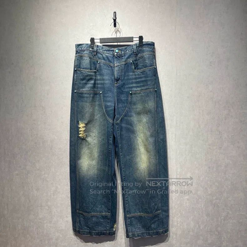 Louis Vuitton Louis Vuitton Turquoise Denim Pants Size US 36 / EU 52 - 1 Thumbnail