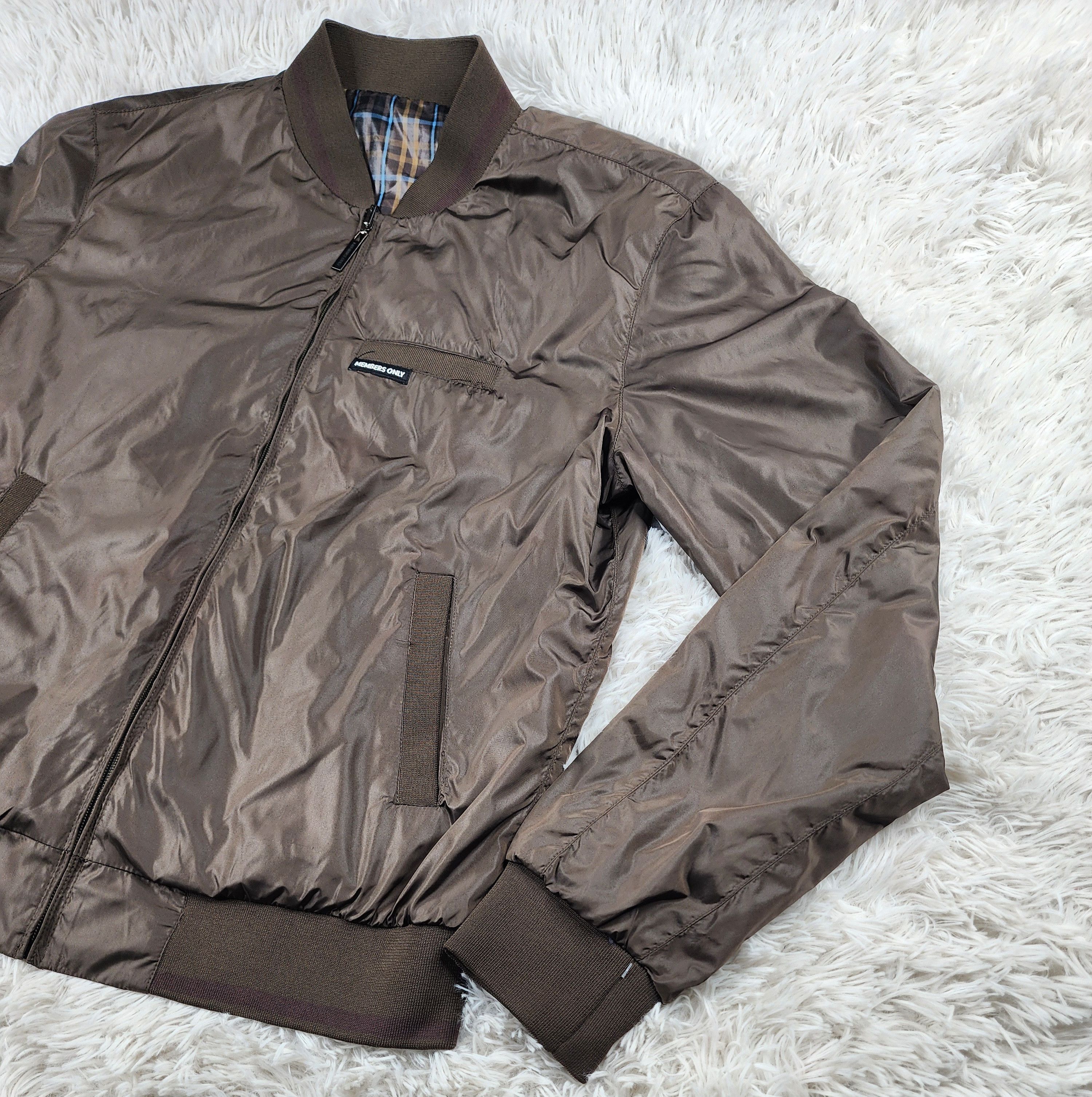 Members Only Members Only man reversible brown light jacket Size M Size US M / EU 48-50 / 2 - 2 Thumbnail