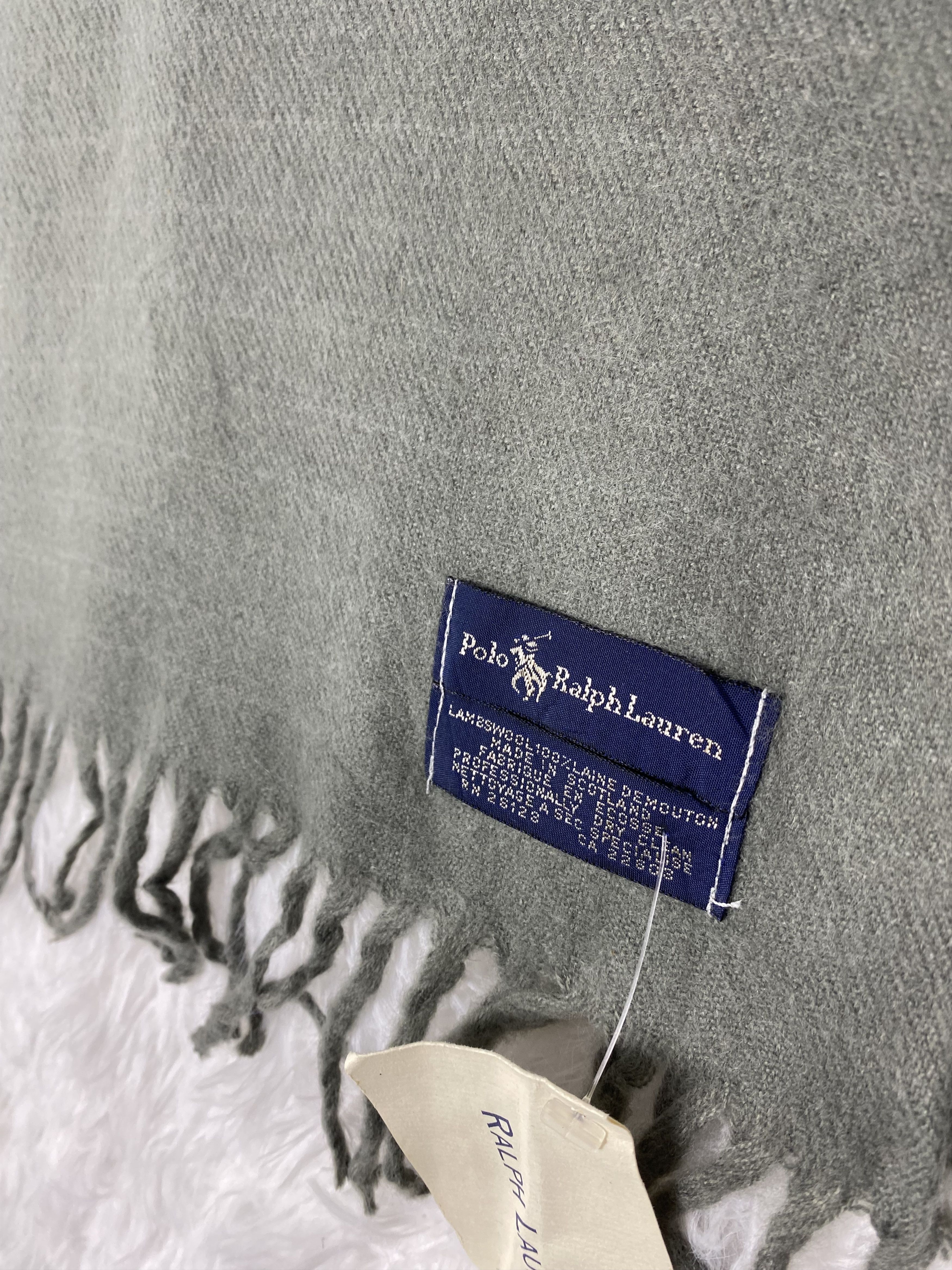 Polo Ralph Lauren Vintage Polo Ralph Lauren Scarf / Muffler Neckwear PM0044 Size ONE SIZE - 2 Thumbnail