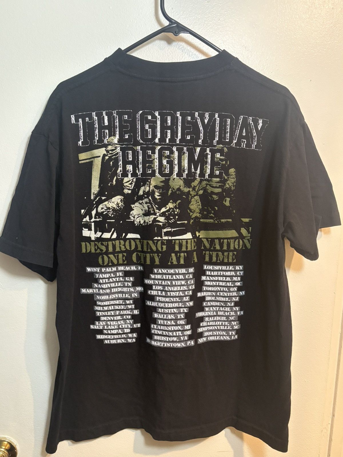 G59 Records G59 Grey Day 2025 Tour Tee Size US L / EU 52-54 / 3 - 2 Thumbnail