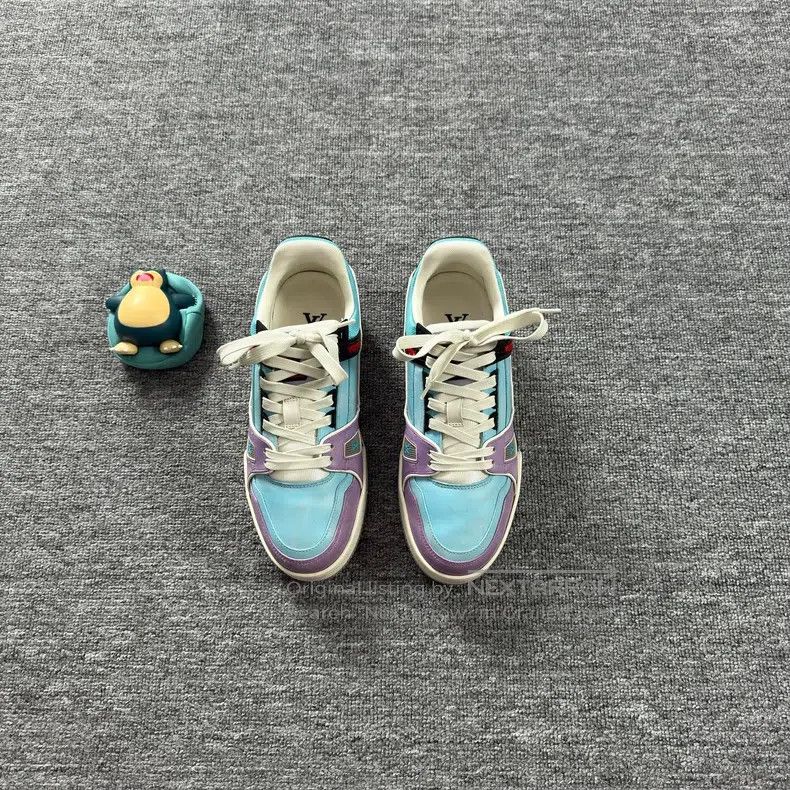 Louis Vuitton Louis Vuitton Trainer Macaron-Colored Casual Shoes Size US 5.5 / EU 38 - 2 Thumbnail