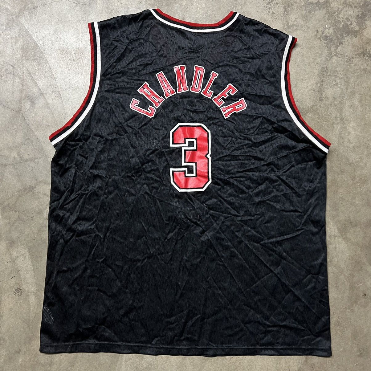 NBA × Vintage Vintage NBA Chicago Bulls Tyson Chandler #3 Champion Jersey Size US XL / EU 56 / 4 - 6 Thumbnail
