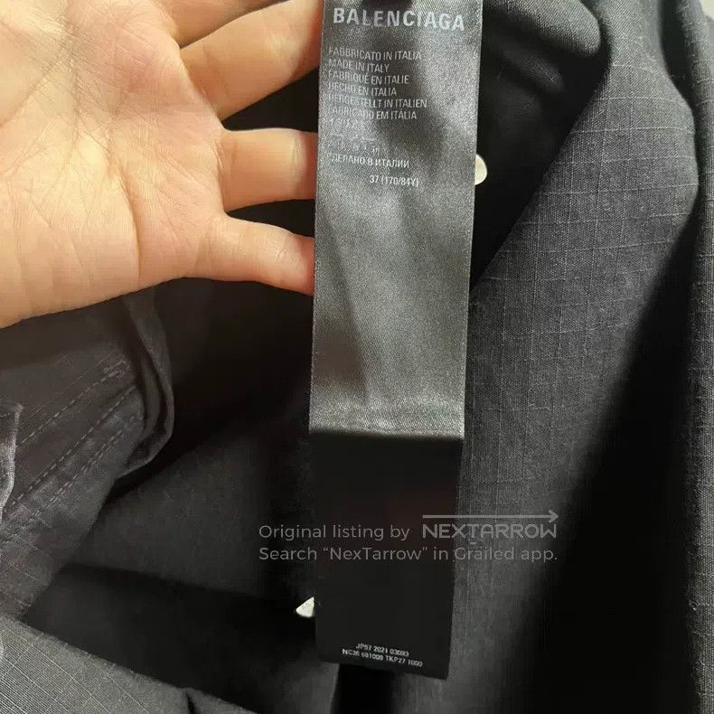 Balenciaga Balenciaga size 37 shirt Size US S / EU 44-46 / 1 - 3 Thumbnail