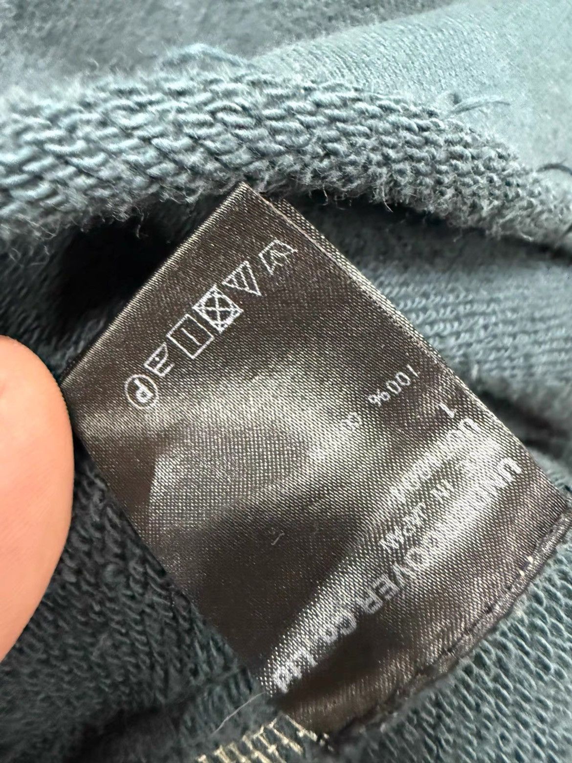 Undercover Sz 1 Undercover distressed oversize sweatshirt-2507 Size US S / EU 44-46 / 1 - 6 Thumbnail