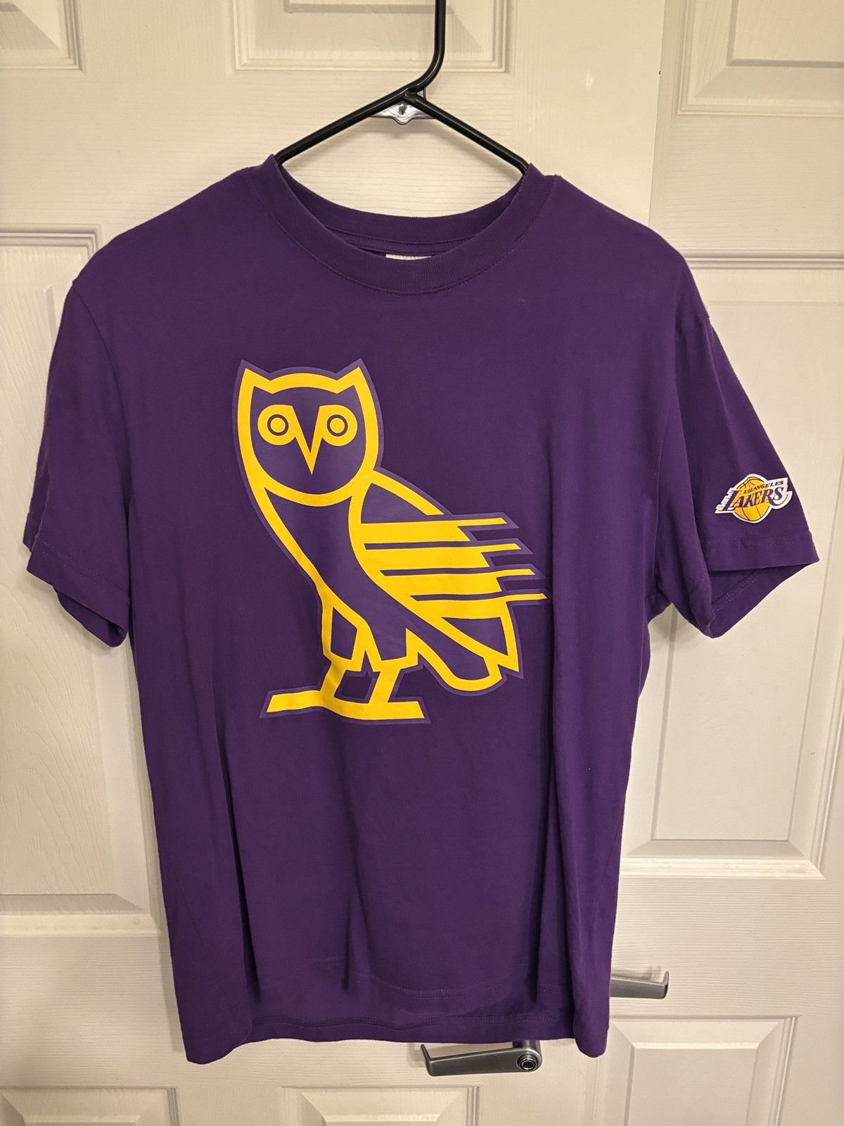 NBA × October's Very Own OVO Los Angeles LA Lakers T-Shirt Size US S / EU 44-46 / 1 - 1 Thumbnail