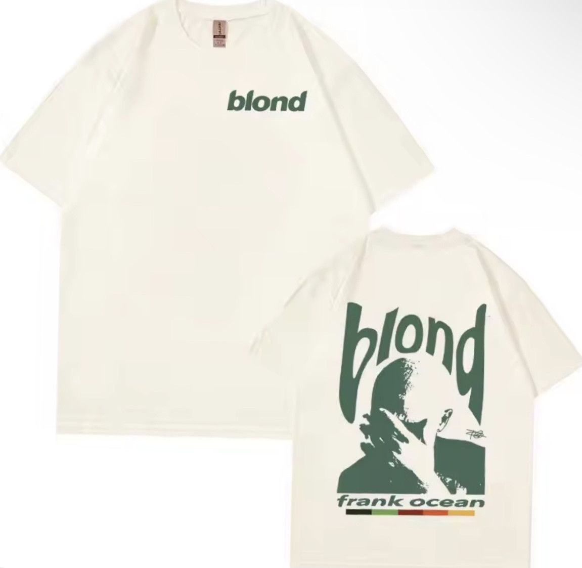 Japanese Brand Streetwear Vintage Rapper Frank Beige Short Sleeve T-Shirt Size US S / EU 44-46 / 1 - 1 Thumbnail
