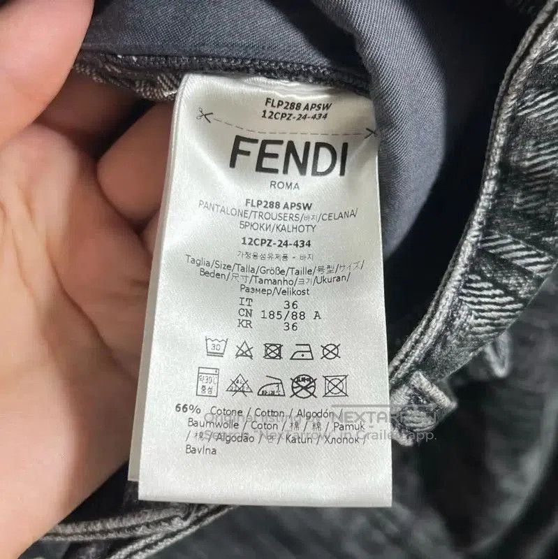 Fendi Fendi Black Casual Pants for Men . Size US 32 / EU 48 - 4 Thumbnail