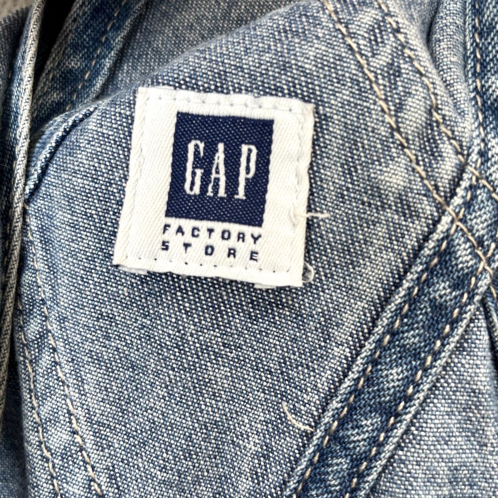 Gap Gap Overalls Womens Extra Small Blue Denim Shortalls Bibs Shorts Medium Wash Casual Workwear City Preppy Womens Shortalls Bagable? Size 26" / US 2 / IT 38 - 3 Thumbnail