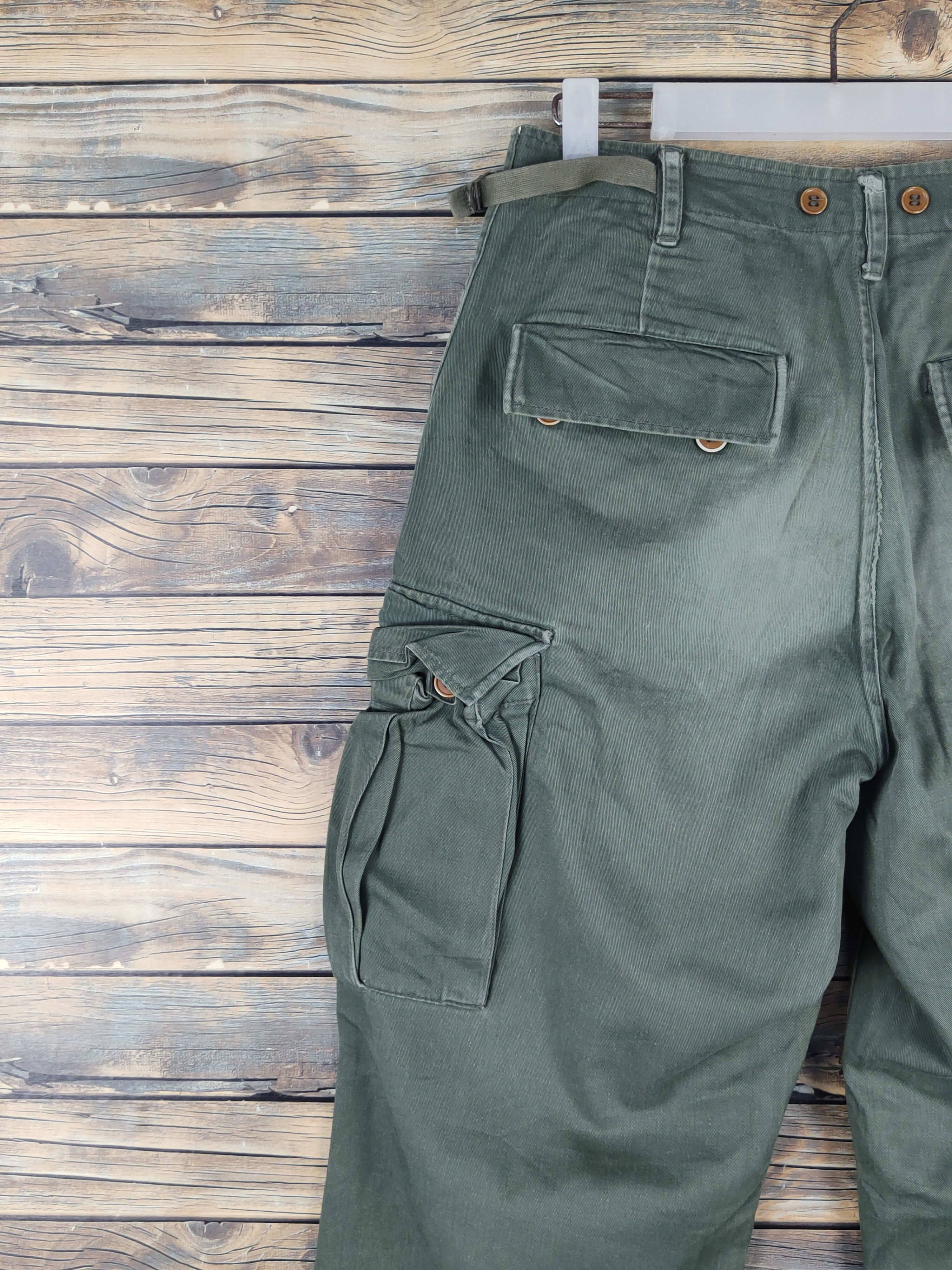 Japanese Brand Turky Baer Multipocket army Tactical Cargo Pants #W 1782 Size US 29 - 8 Thumbnail