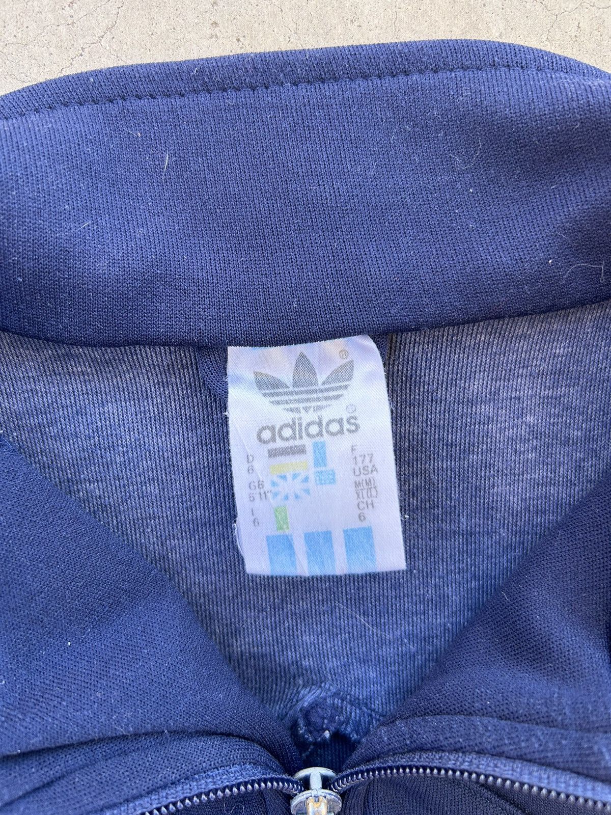 Adidas × Vintage Vintage Adidas France Track Jacket Size US M / EU 48-50 / 2 - 2 Thumbnail