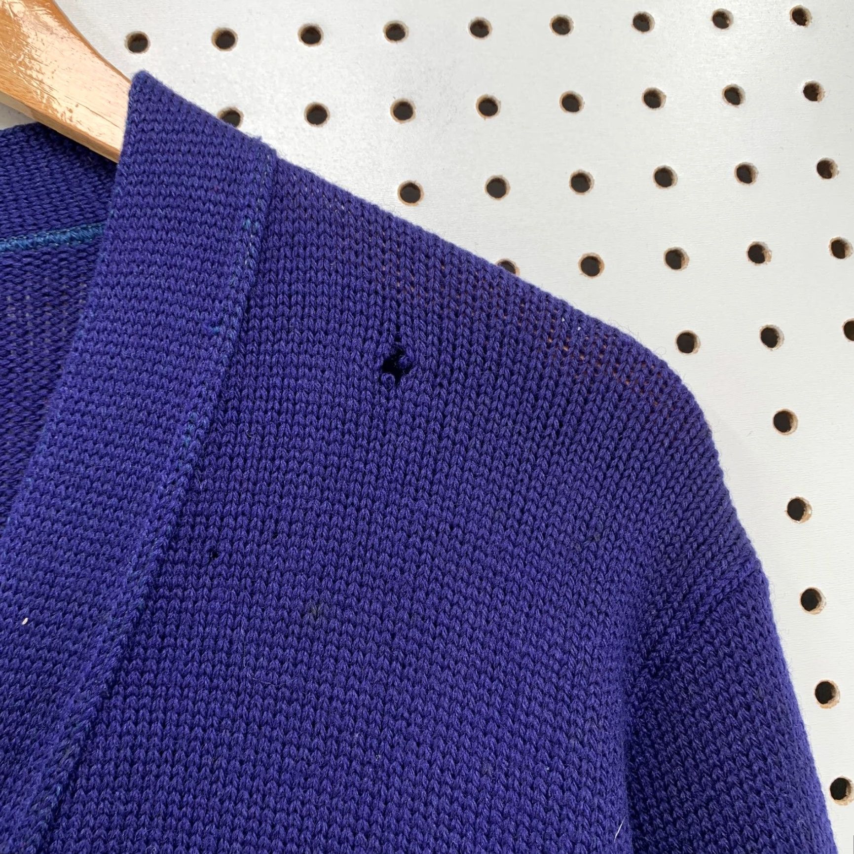 Vintage VINTAGE Lincolnit Cardigan Wool Knit Button Mens Blue 50s Wool Knit Cardigan M Vintage 1951 Size US M / EU 48-50 / 2 - 6 Thumbnail