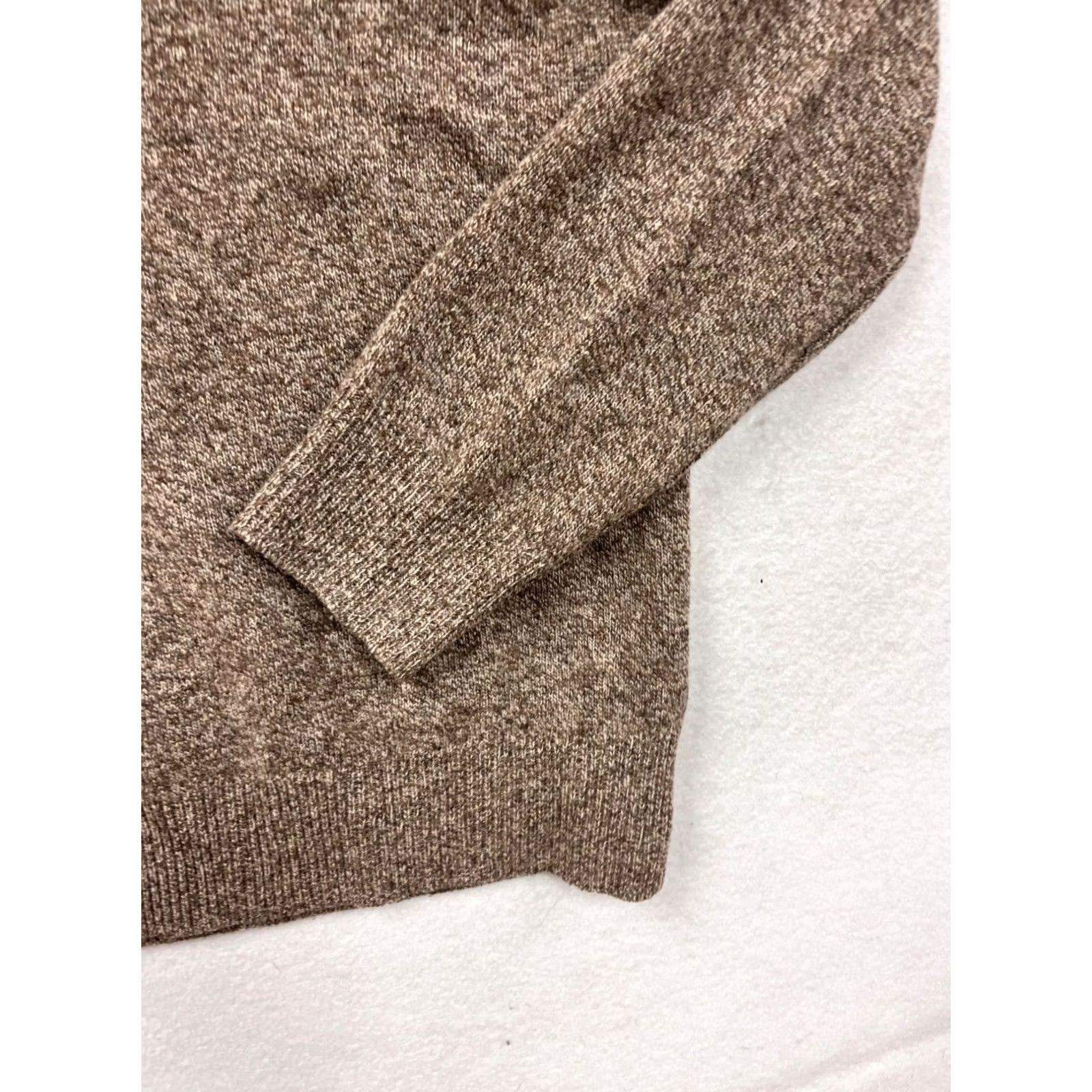 J.Crew J.Crew Lambswool Shawl Collar Sweater L Brown Heather Mens Size US L / EU 52-54 / 3 - 5 Thumbnail
