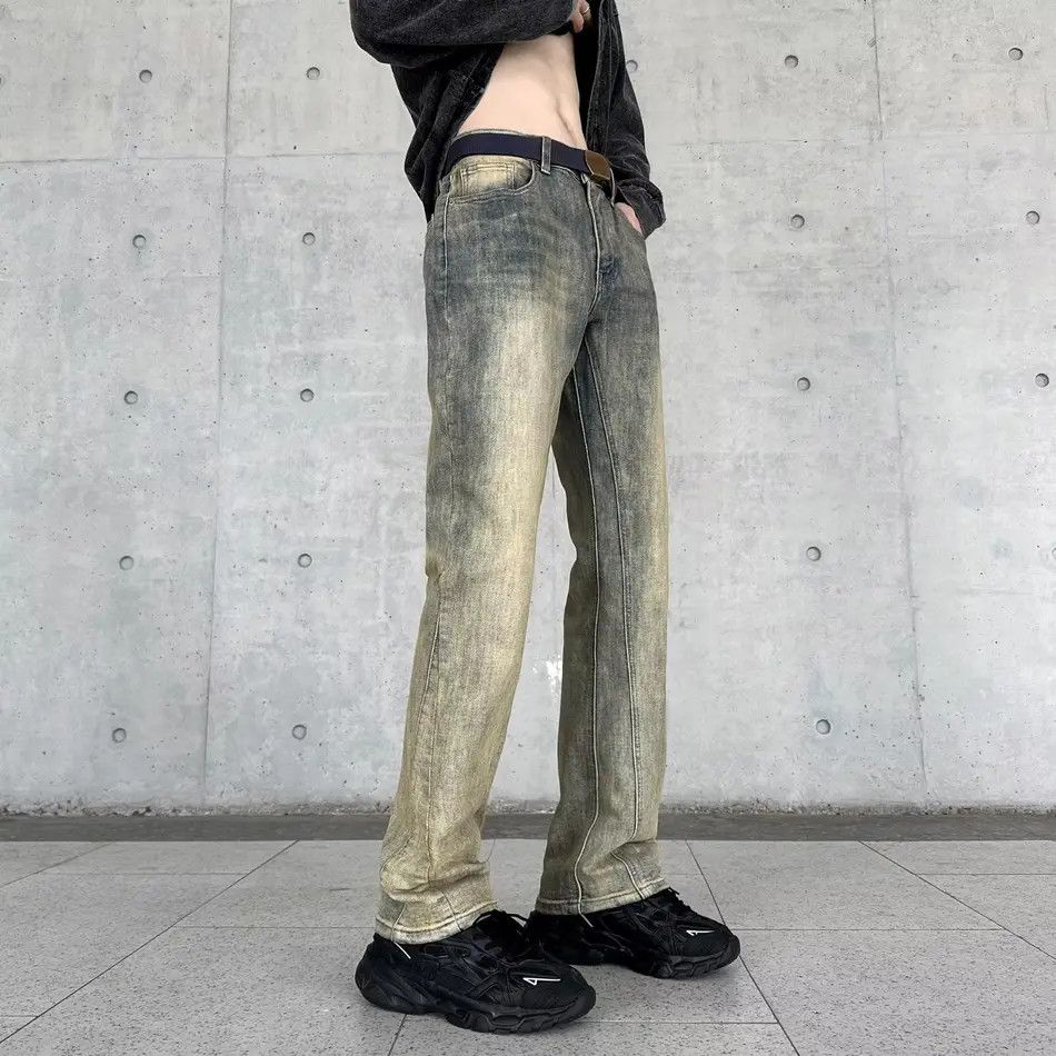 Japanese Brand × Jean Retro loose casual micro flared jeans Size US 30 / EU 46 - 1 Thumbnail
