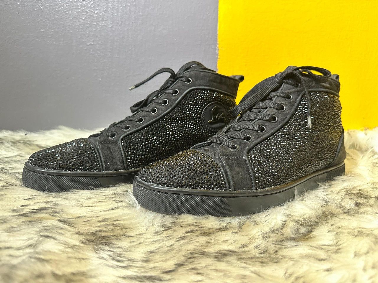 Christian Louboutin Authentic Christian Loboutin Louis Strass Sneakers Size US 9 / EU 42 - 3 Thumbnail