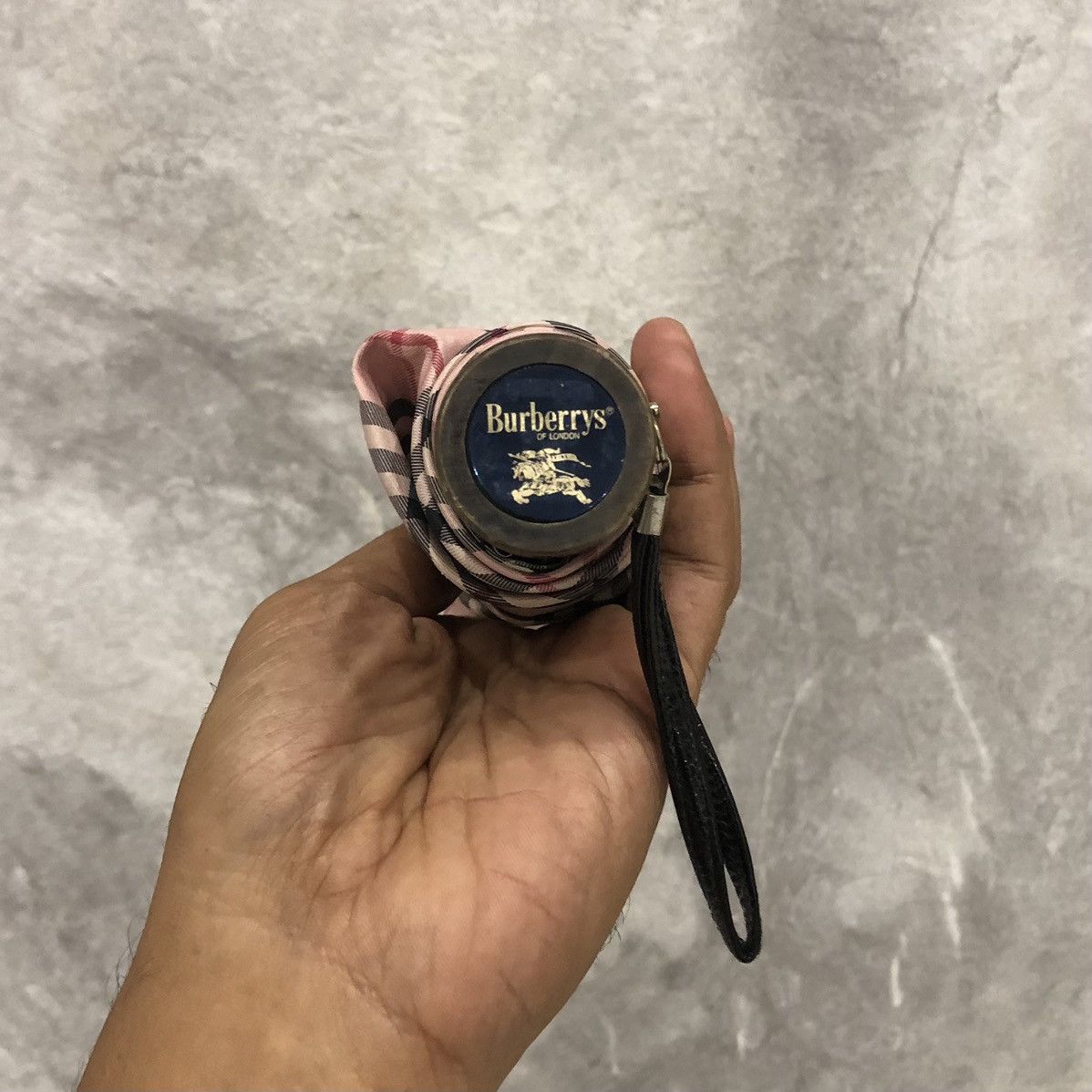 Burberry Burberry's Checked Novacheck Waterproof Folding Umbrella Size ONE SIZE - 16 Thumbnail