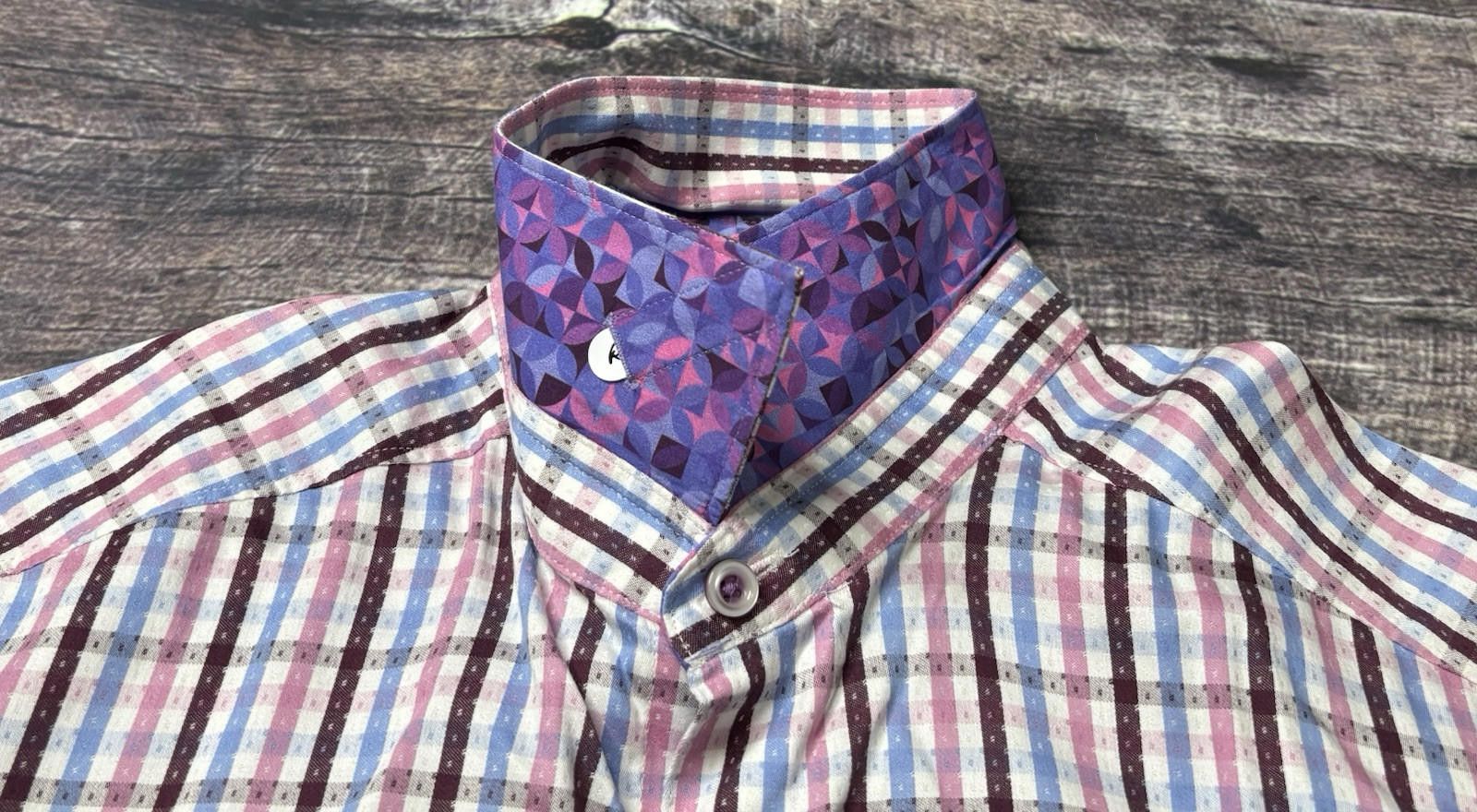 Robert Graham Robert Graham Shirt Men's Medium Classic Fit Flip Cuff Size US M / EU 48-50 / 2 - 6 Thumbnail