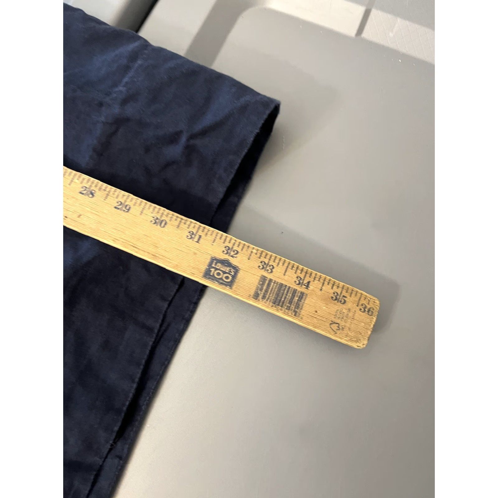 J.Crew VINTAGE J.CREW Linen Tunic Womens Small Navy Blue V-Neck 3/4 Sleeve Embroidered Dress Size S / US 4 / IT 40 - 5 Thumbnail