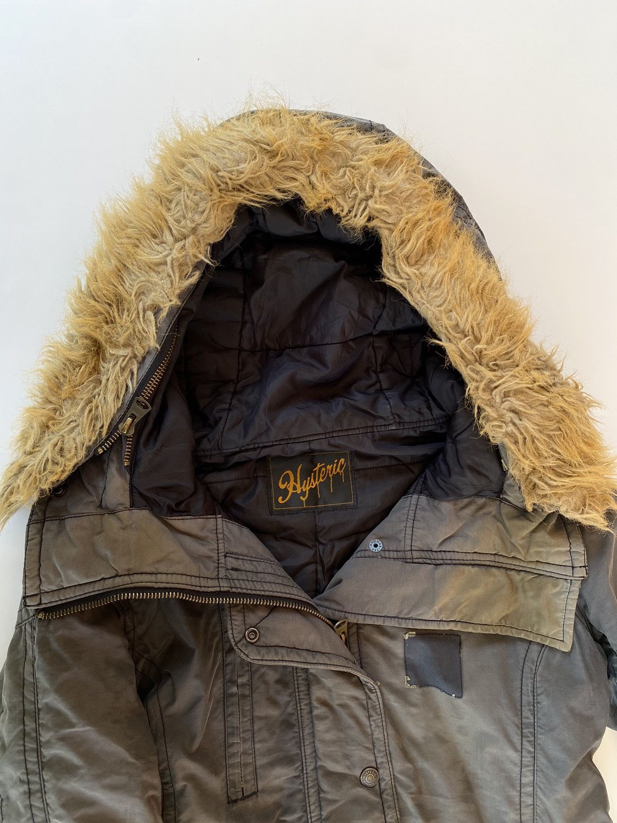 Hysteric Glamour ✅️Vintage Hysteric Glamour Fur Jacket Hood Size US S / EU 44-46 / 1 - 7 Thumbnail