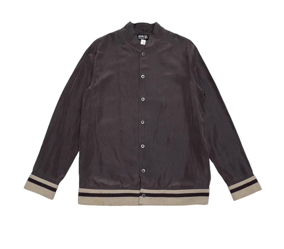 Le Grande Bleu (L.G.B.) Very Rare Vintage Jean Paul Gaultier Bomber Jacket 1990s Size US M / EU 48-50 / 2 - 1 Thumbnail