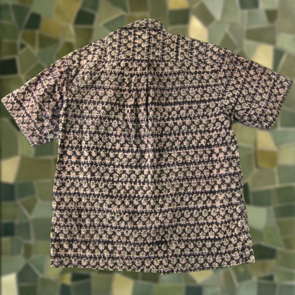 Orvis VINTAGE Orvis Shirt Men L Green 100% Cotton Kalamkari Floral Button-Up Shirt Size US L / EU 52-54 / 3 - 1 Thumbnail