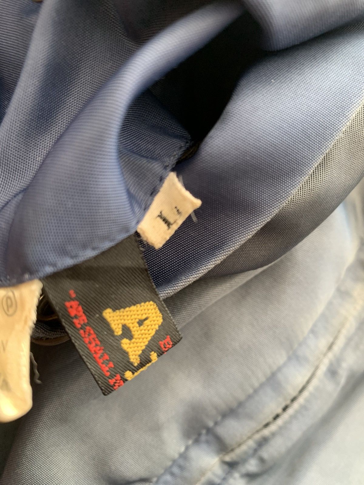 Bape 🔥VTG 1996 BAPE REVERSIBLE SUKAJAN JACKETS Size US L / EU 52-54 / 3 - 13 Thumbnail