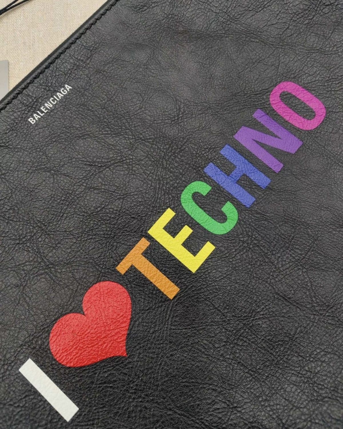 Balenciaga I Love Techno Clutch Size ONE SIZE - 5 Thumbnail