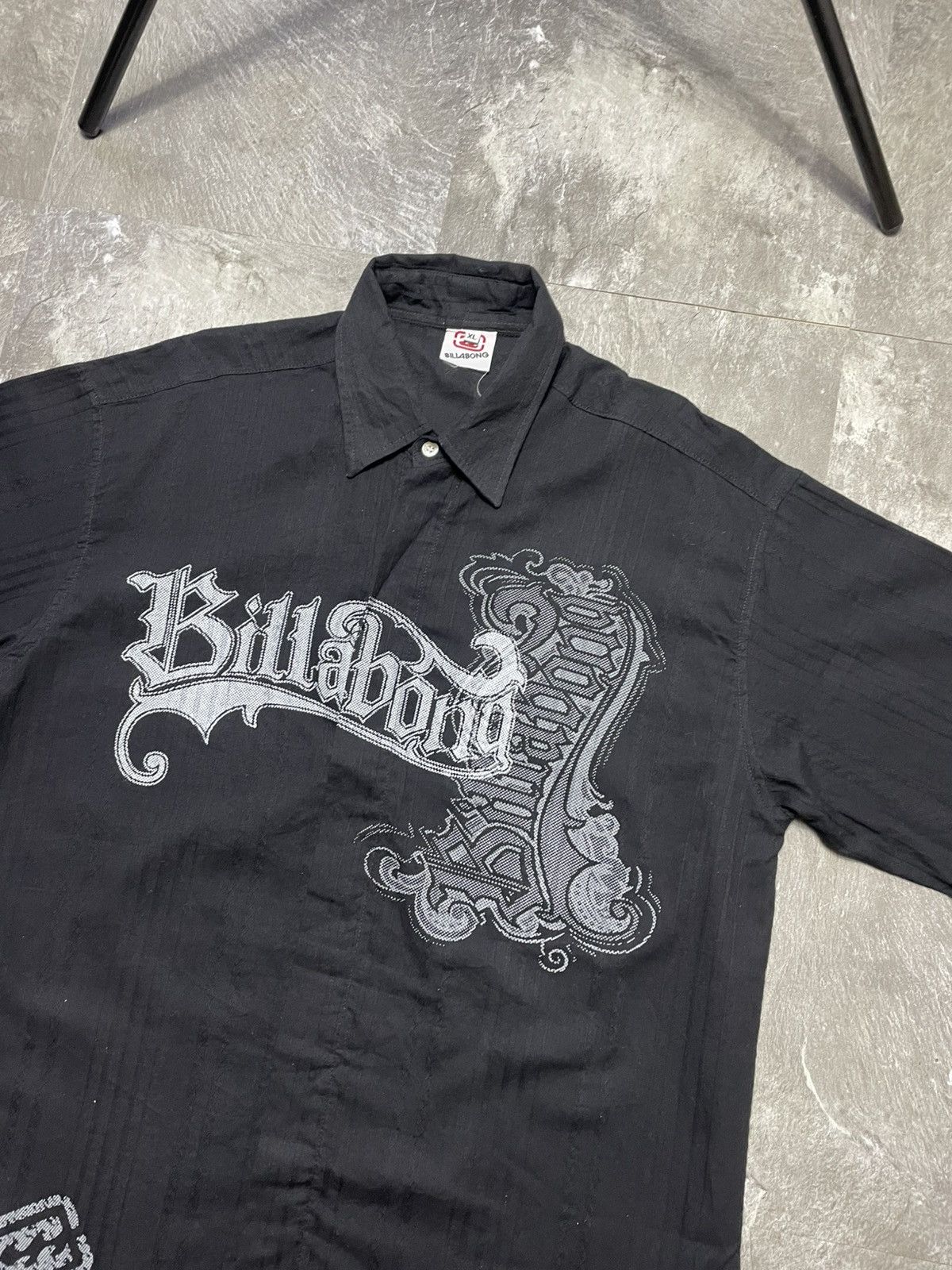 Billabong Vintage Y2K Style Designer Billabong Short Sleeve Shirt Tee Size US XL / EU 56 / 4 - 2 Thumbnail