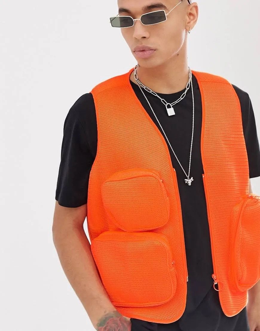 Jaded London Orange Vest Size US M / EU 48-50 / 2 - 3 Thumbnail