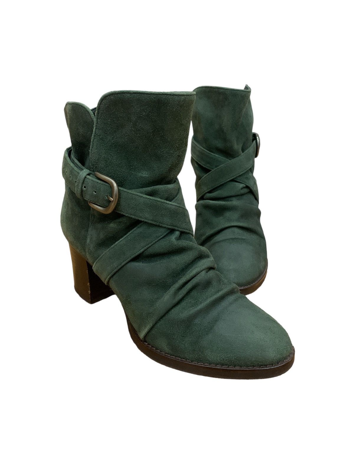 Issey Miyake TSUMORI CHISATO LACES SHEARLINGS ANKLE BOOTS Size US 8.5 / IT 38.5 - 3 Thumbnail
