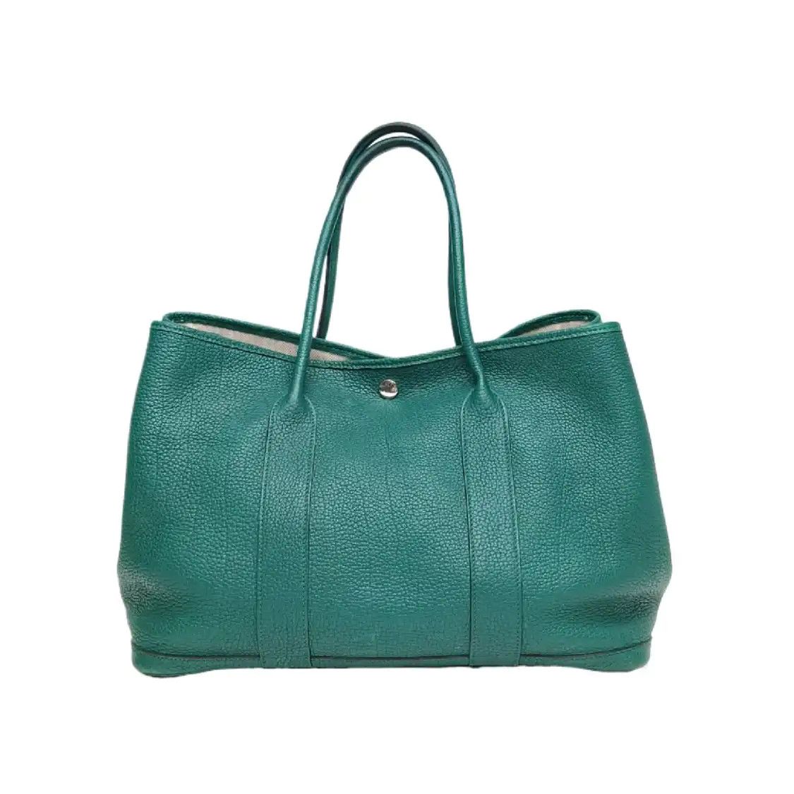Hermes Hermes Garden Party 36 Vert Peacock Negondacowhide leather Garden Party shoulder Size ONE SIZE - 1 Thumbnail