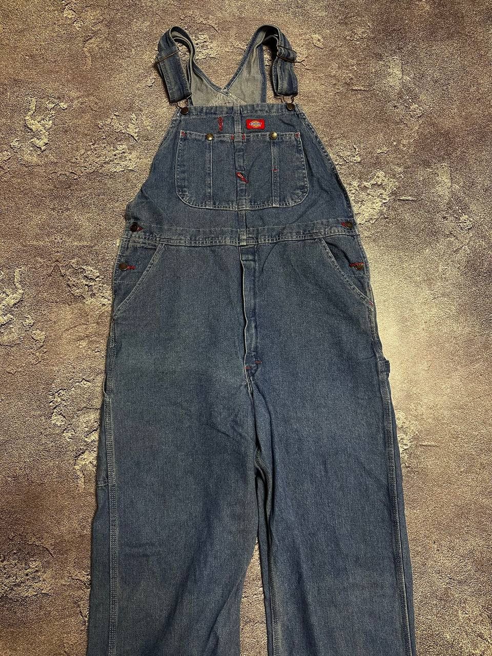 Dickies × Vintage Vintage Dickies Overall Denim Bid Size US 34 / EU 50 - 1 Thumbnail