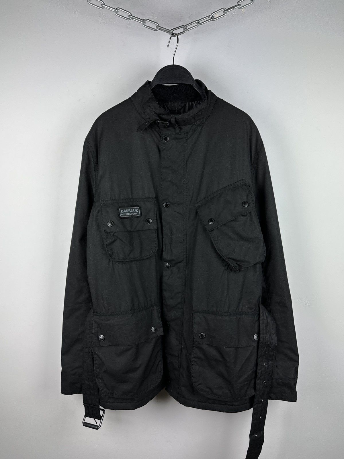 Barbour Vintage Barbour International A7 Waxed Jacket | Grailed