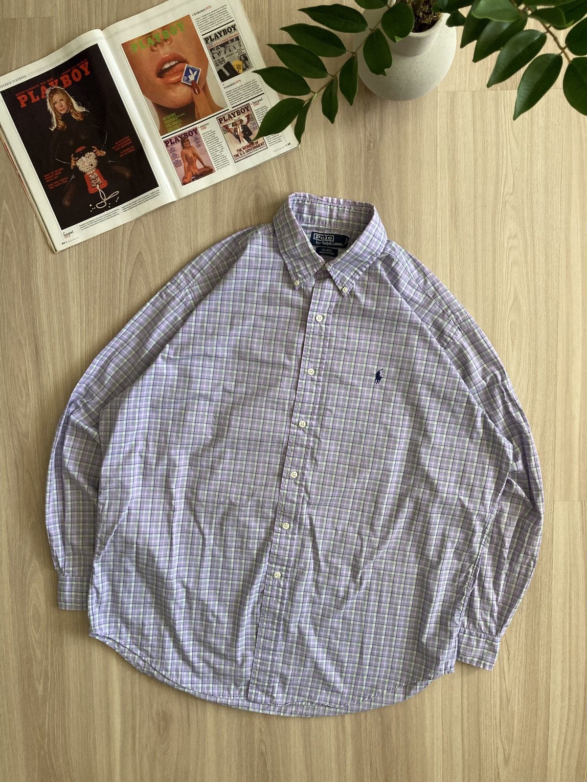 Ralph Lauren Vintage Ralph Lauren Shirt 90s Size US L / EU 52-54 / 3 - 1 Thumbnail