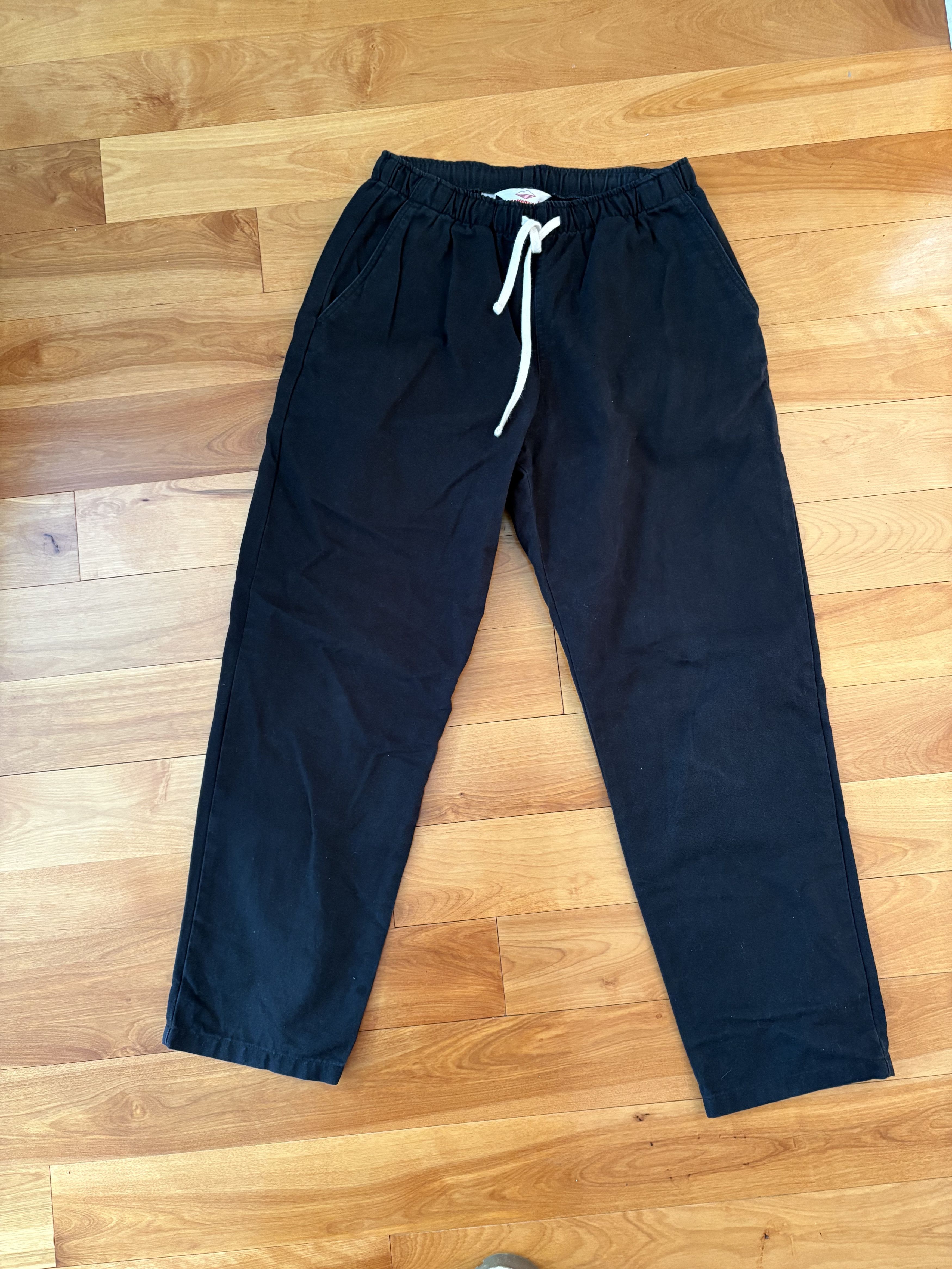 Battenwear Active Lazy Pants Duck Canvas Black Size US 33 - 1 Thumbnail