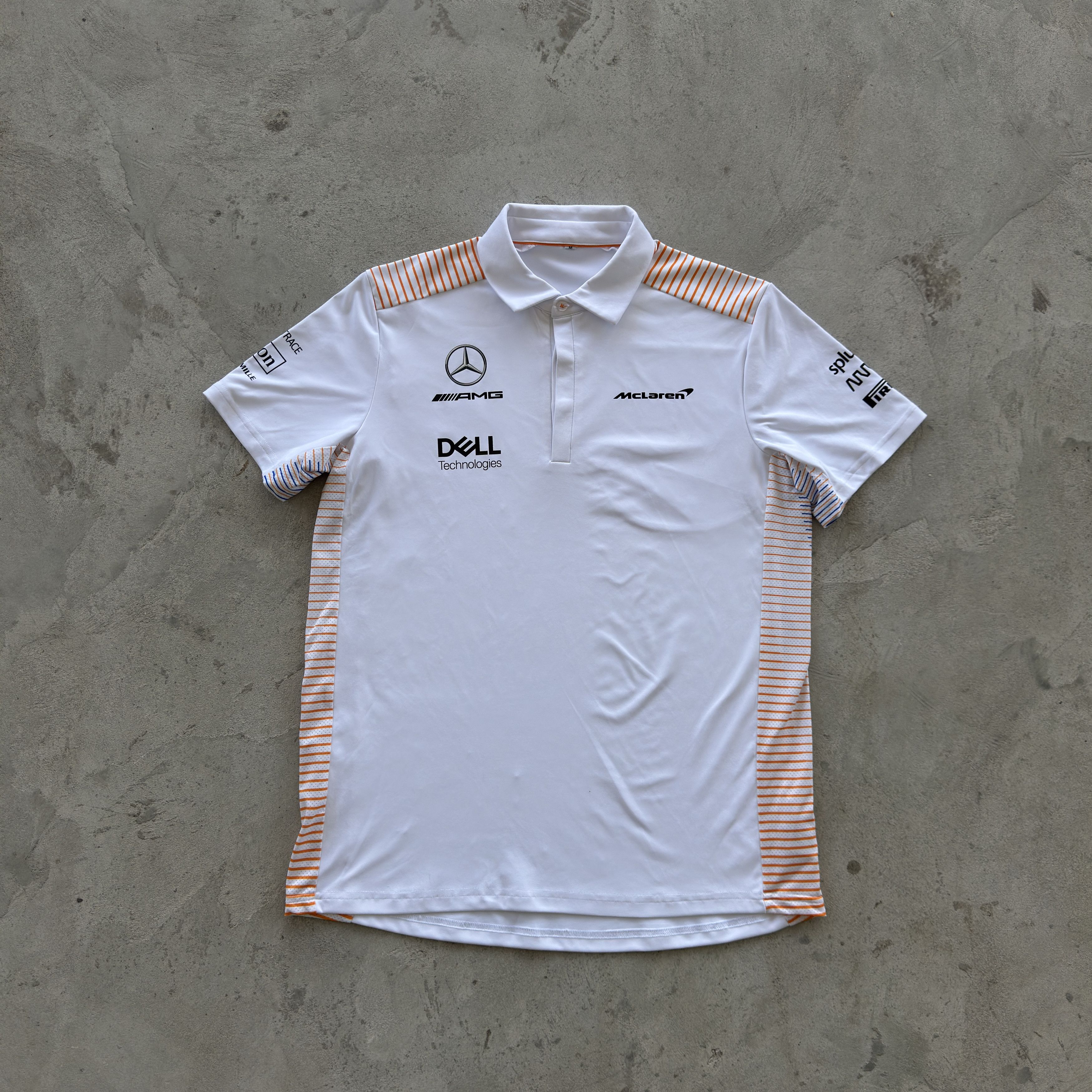 Mercedes-Benz McLaren F1 Team Racing Polo Shirt White Mercedes AMG Dell M Size US M / EU 48-50 / 2 - 1 Thumbnail
