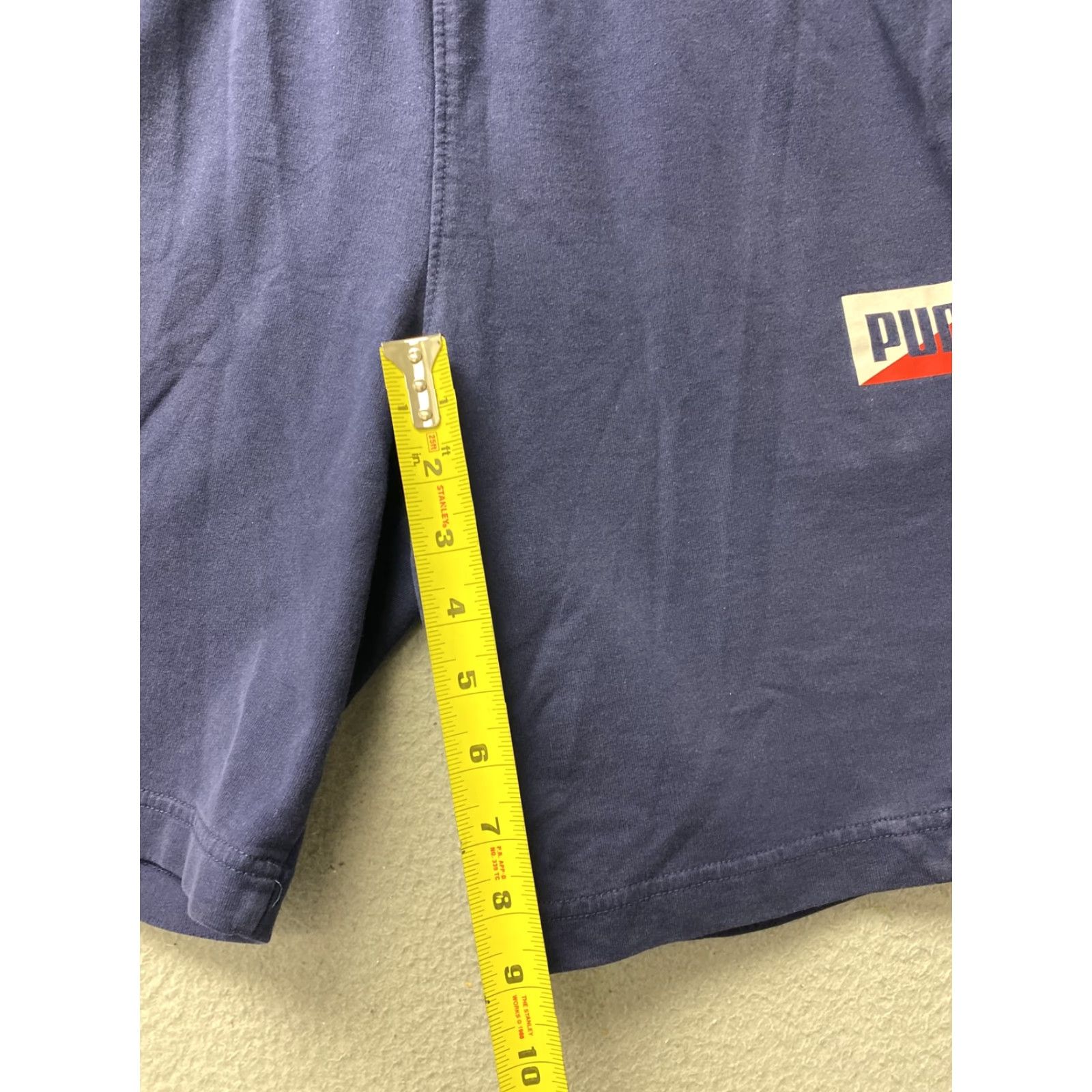 Puma PUMA Cat Training Athletic Shorts Mens Blue/Red Casual Gym Bottoms Medium/112-33 Size US 31 - 4 Thumbnail