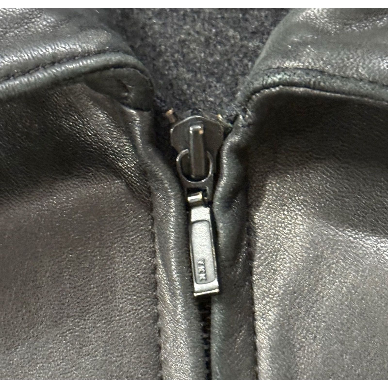 Brooks Brothers Brooks Brothers Bomber Jacket M Leather Wool Lined Black Zip Mens Casual Size US M / EU 48-50 / 2 - 6 Thumbnail