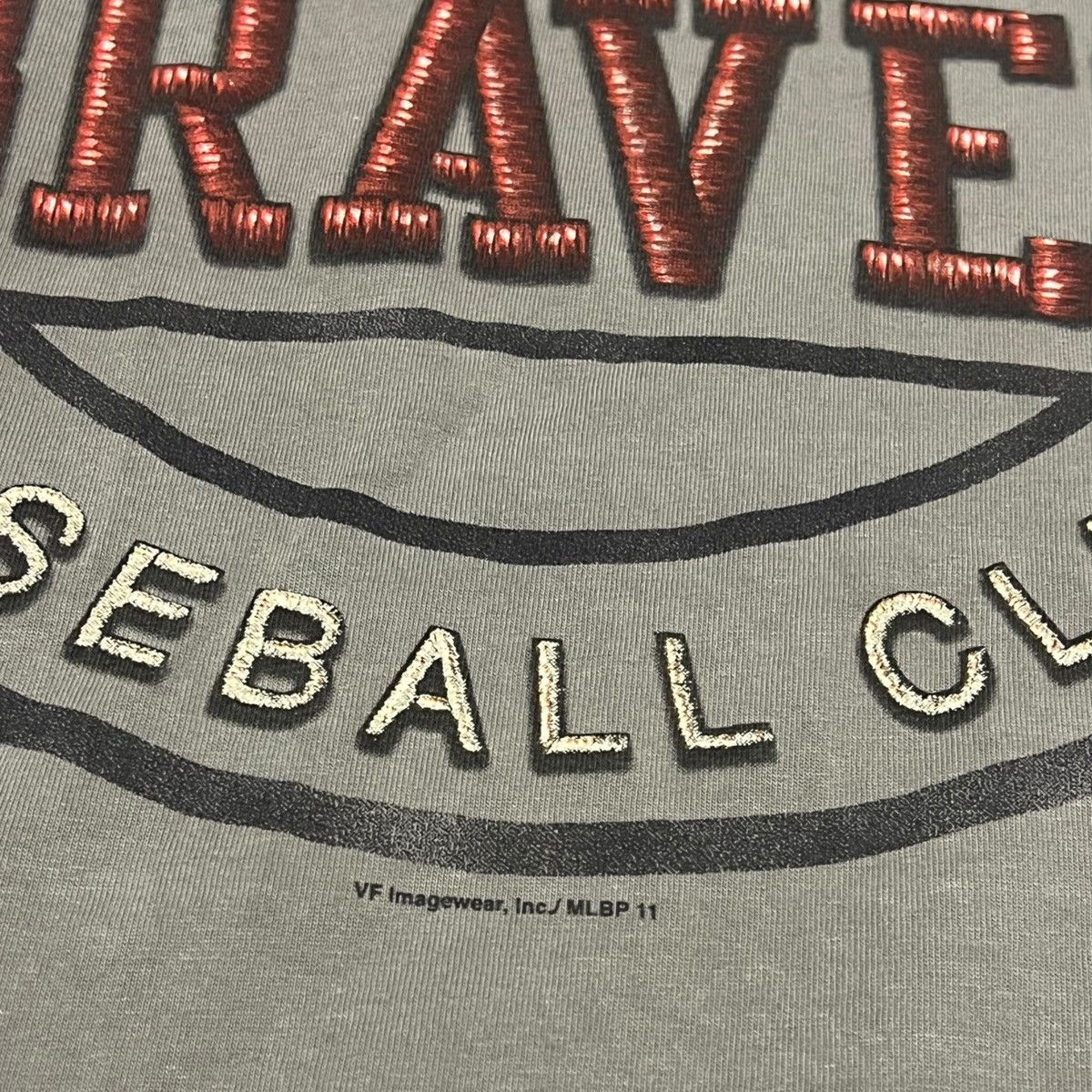 MLB Vintage Y2K Atlanta Braves Baseball Club Shirt – Size Large Size US XL / EU 56 / 4 - 3 Thumbnail