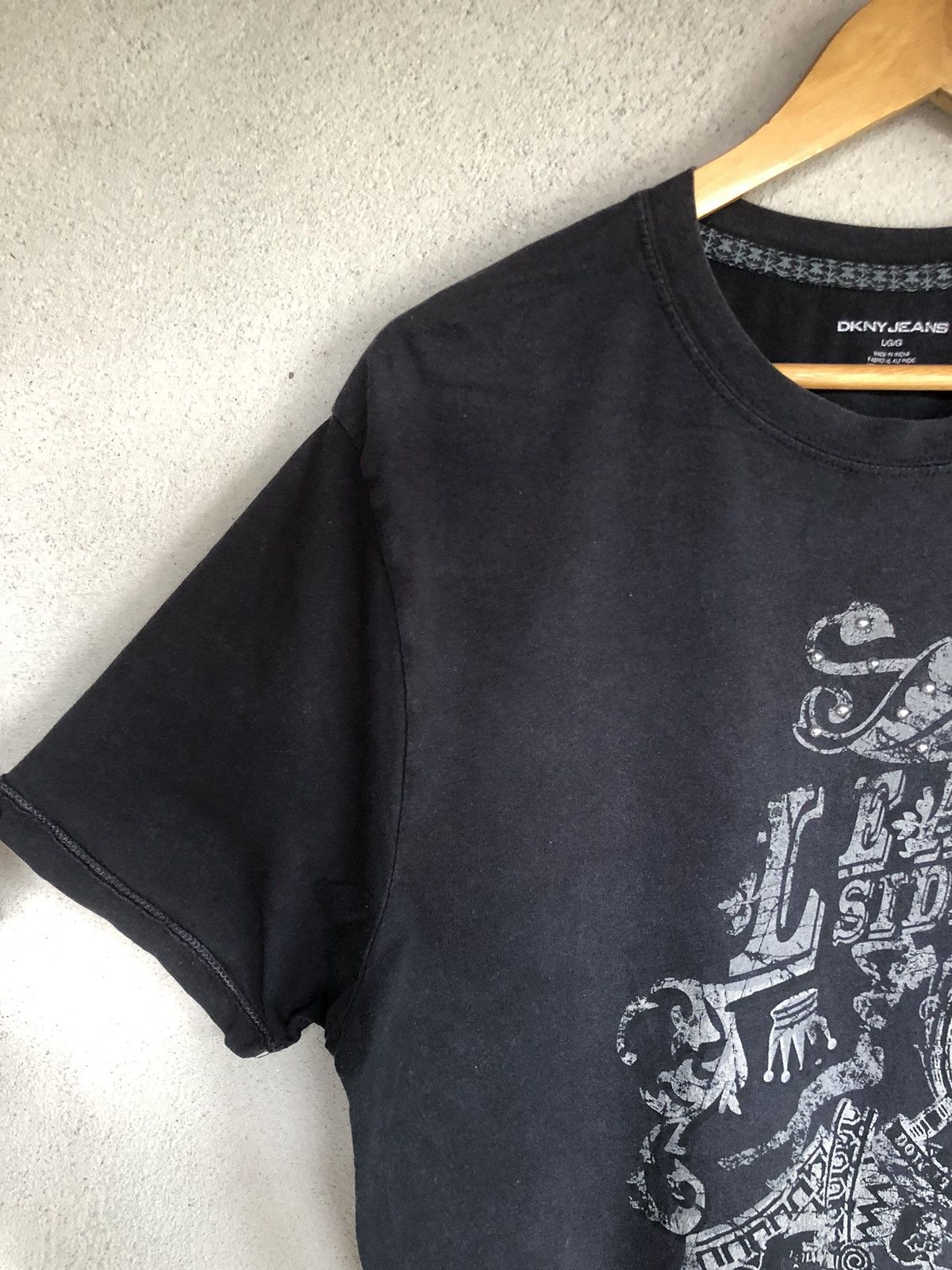 Affliction × Vintage Vintage Y2K DKNY Affliction Tshirts Size US L / EU 52-54 / 3 - 6 Thumbnail