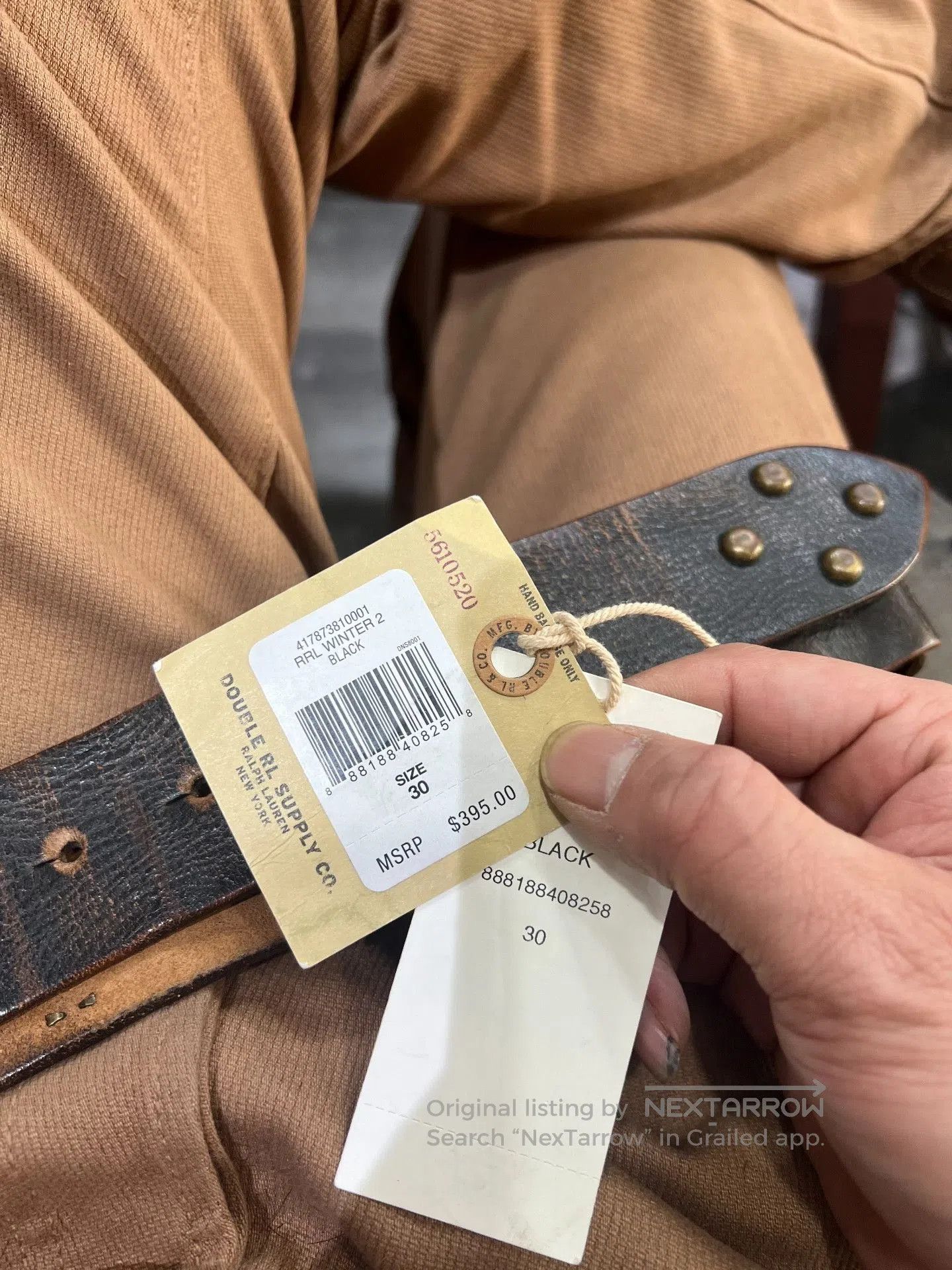 RRL Ralph Lauren RRL Logo. Size ONE SIZE - 4 Thumbnail