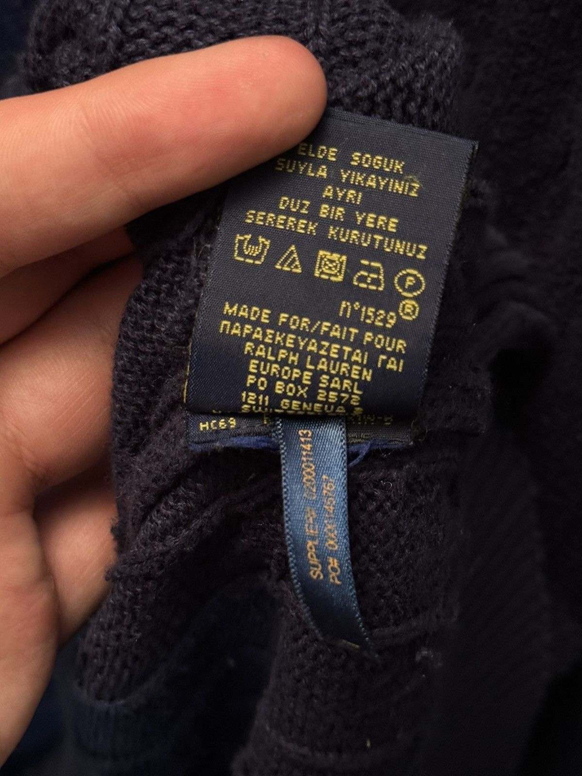 Polo Ralph Lauren × Vintage Vintage Polo Ralph Lauren sweater knit Size US M / EU 48-50 / 2 - 6 Thumbnail